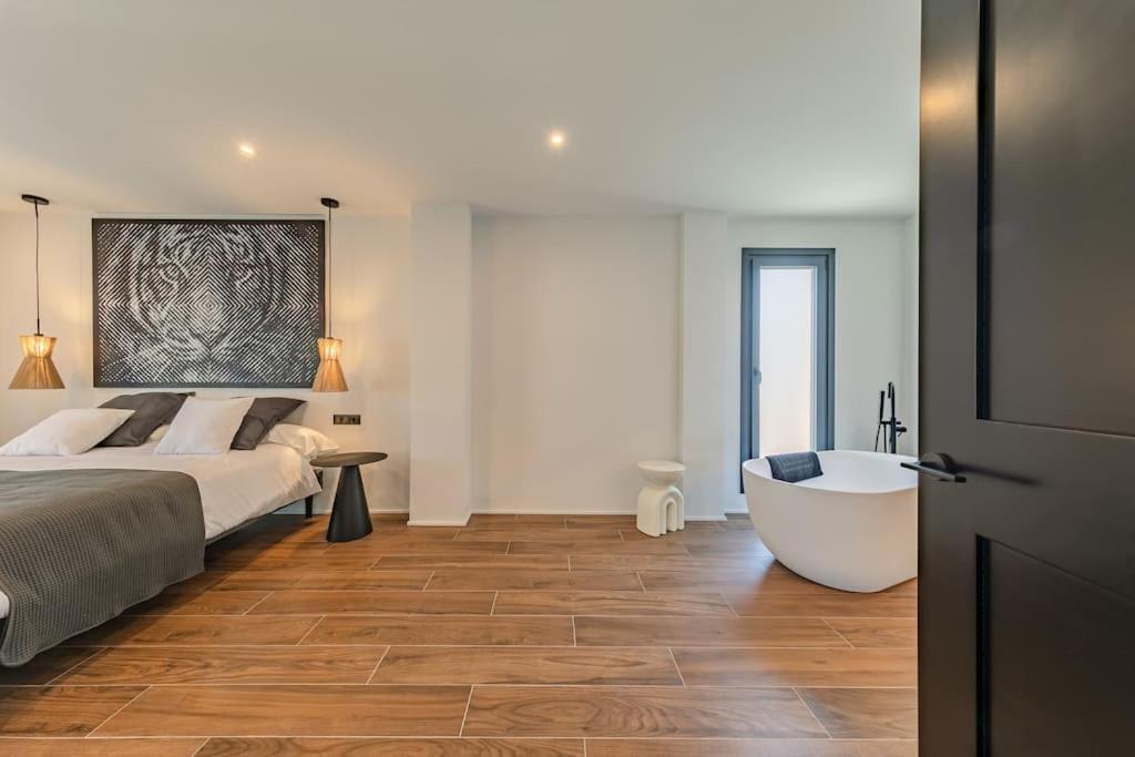 Villa Con Piscina Privada Gelves Εξωτερικό φωτογραφία