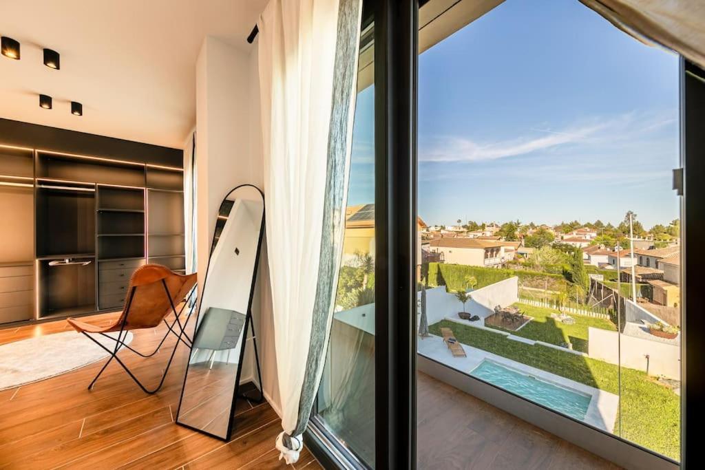 Villa Con Piscina Privada Gelves Εξωτερικό φωτογραφία